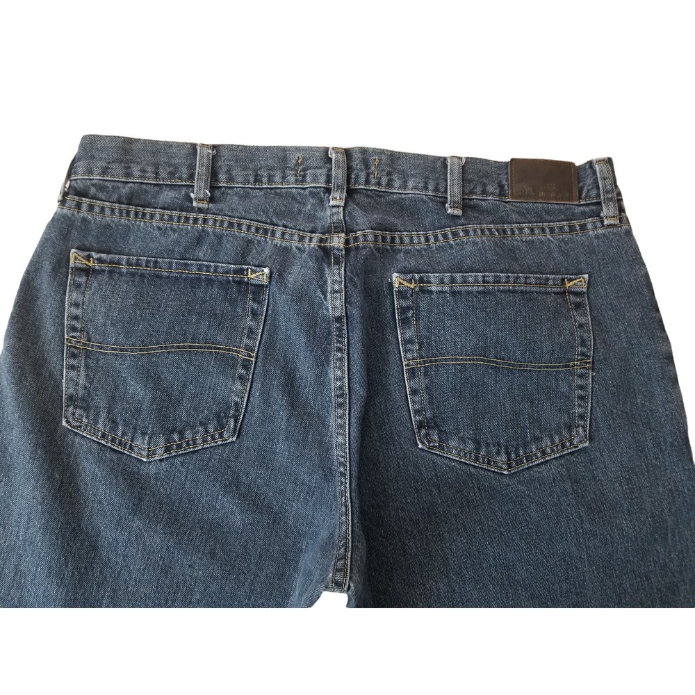 Lee Dungarees Straight Fit Men's Size W38 X L34 Quartz Denim Blue Jeans Cotton - Picture 9 of 12